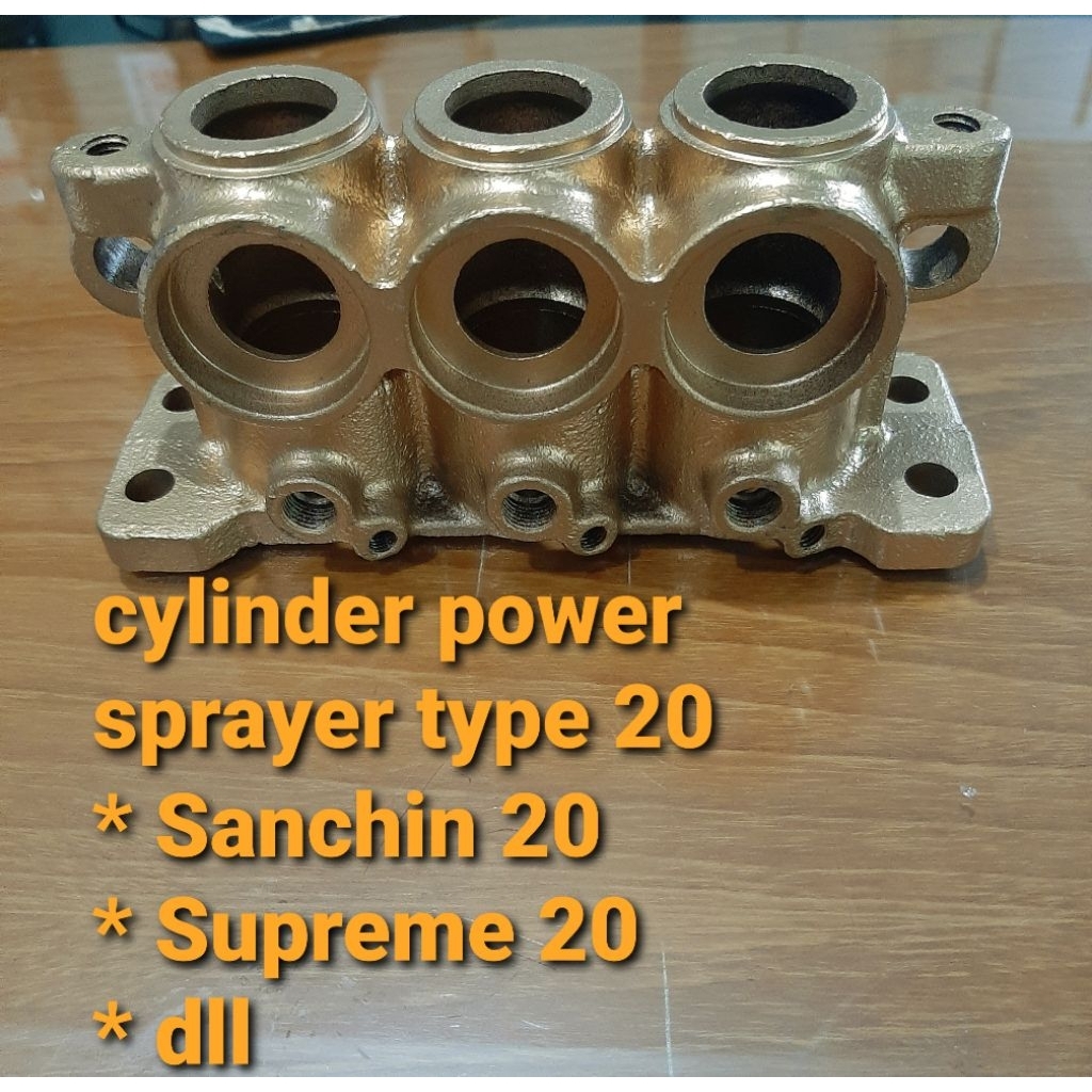cylinder rumah piston plunger power sparyer Sanchin 20 sanchin 30 supreme silinder pompa stim