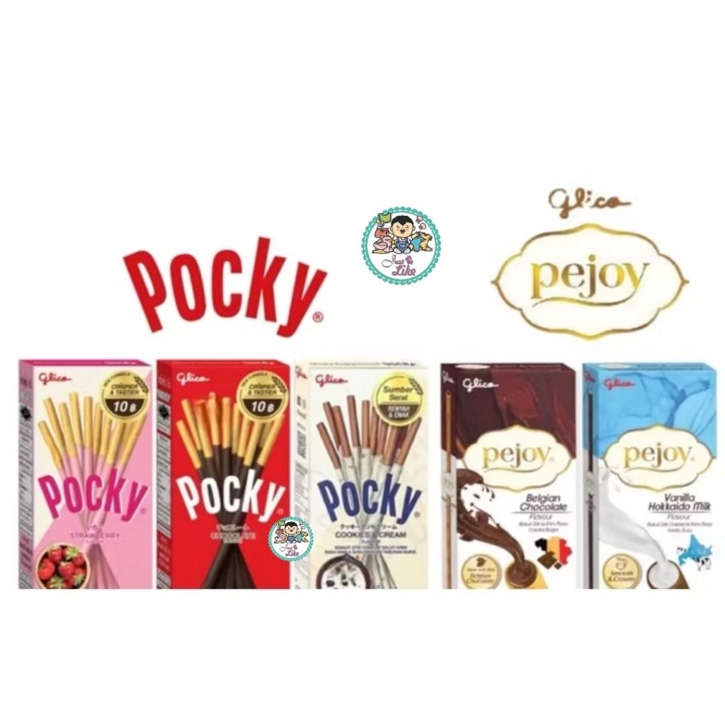 

GLICO POCKY MINI 20gr PEJOY MINI 16gr Wafer Stick (Half Size)