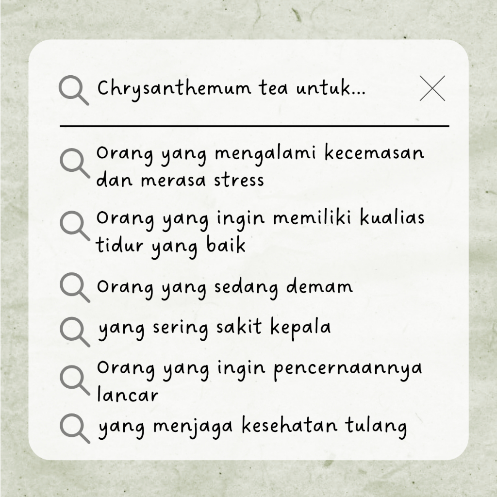 

RAW TISANE Chrysanthemum Tea : Teh Celup Bunga Krisan All Varian Isi 30 Tea Bag