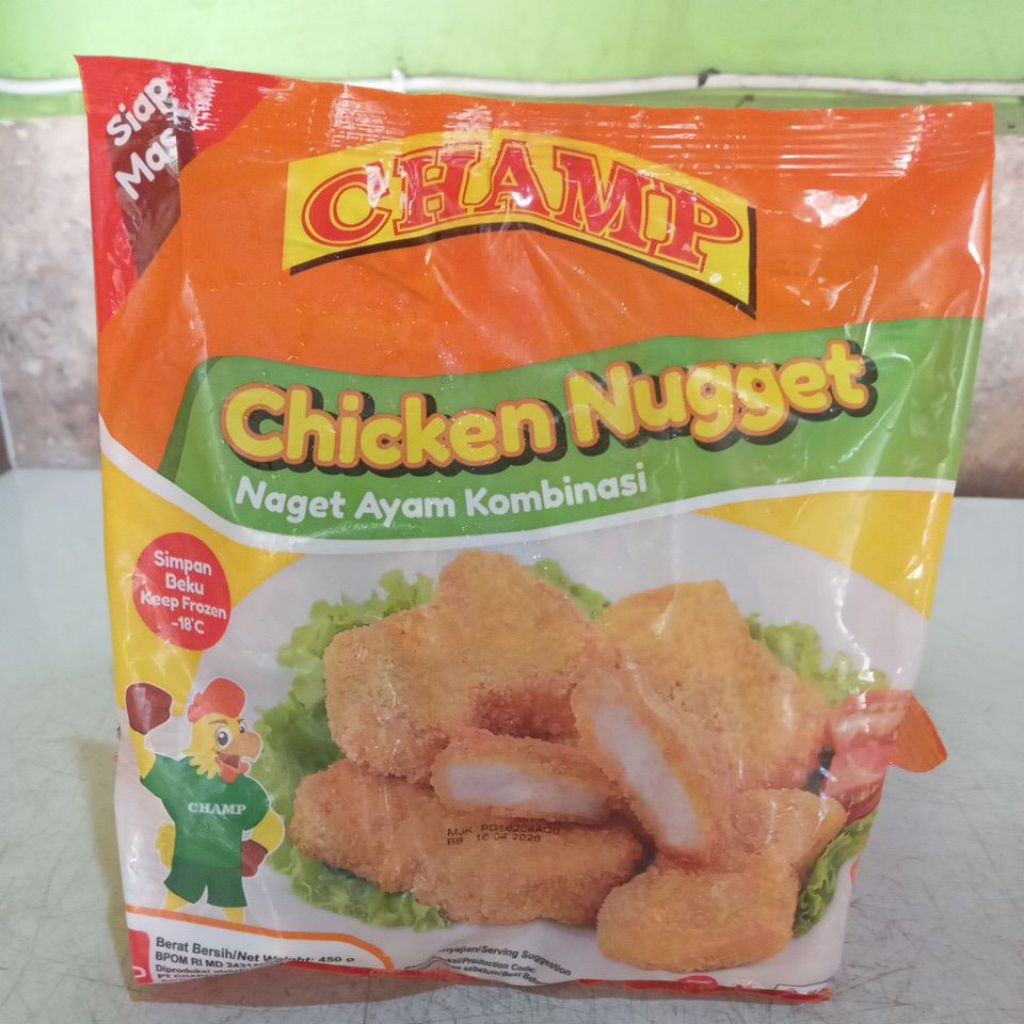 

Nuget ayam champ reguler