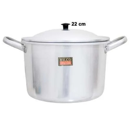 Panci Serbaguna Aluminium Halco 100% Asli A-209 (22cm)