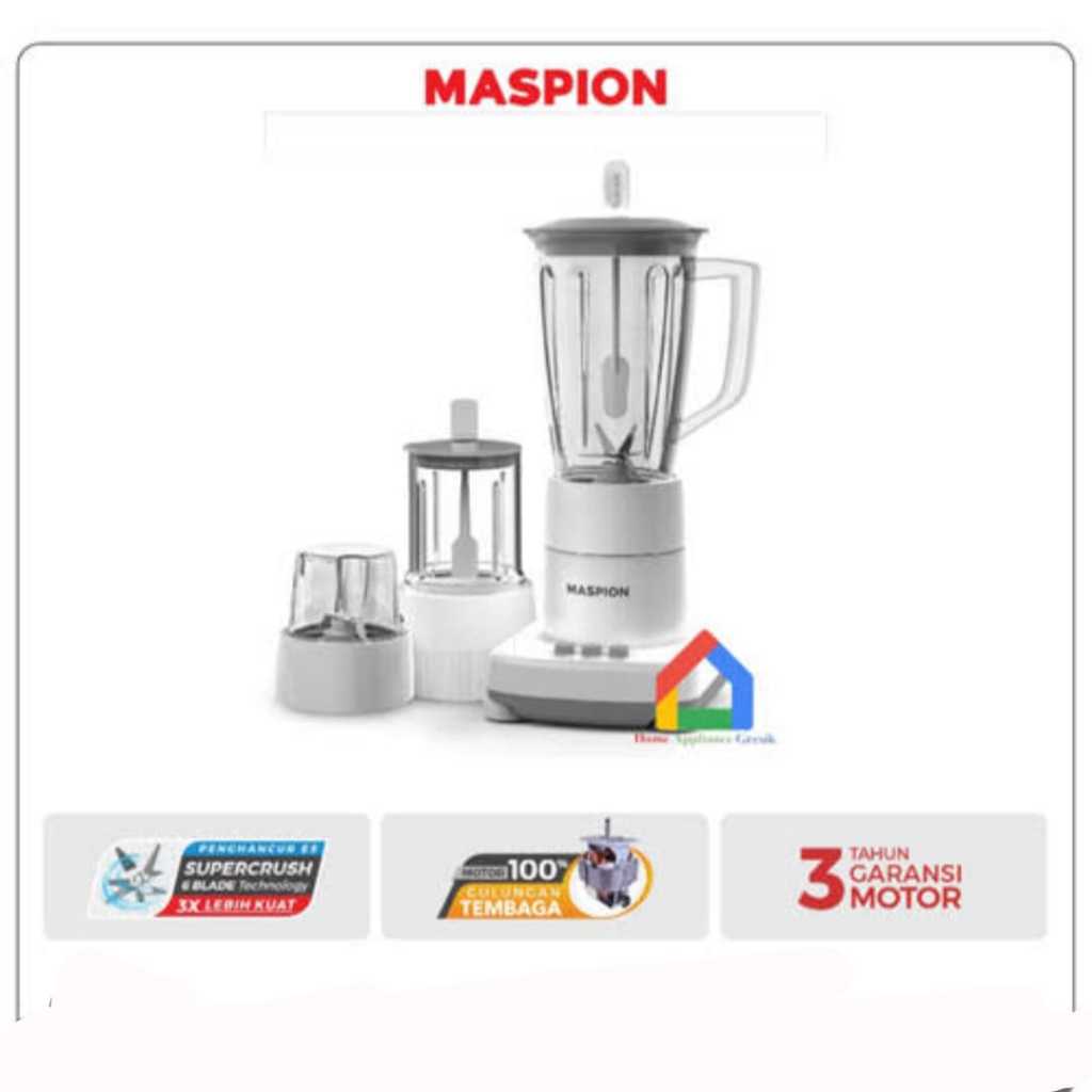 BLENDER MASPION 1273 PL 3in1 / Blender 3in1 mika/plastik/ Blender 1 liter/ blender maspion 3in1