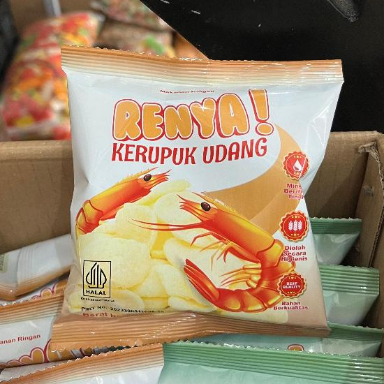 

RENYA! Kerupuk Udang & Bawang 10g Matang (Ready to Eat)