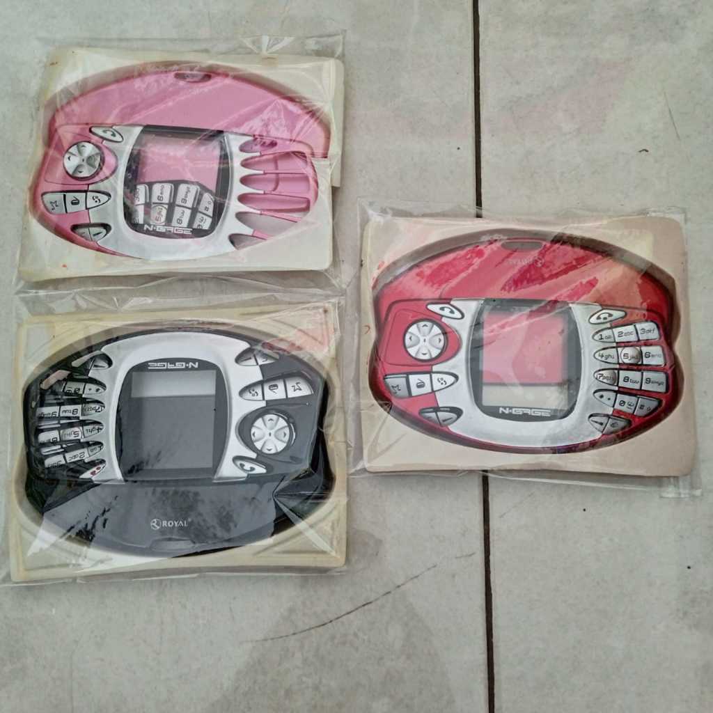 CASING NOKIA N-GAGE QD & N-GAGE KLASIK ORI dan METALIK