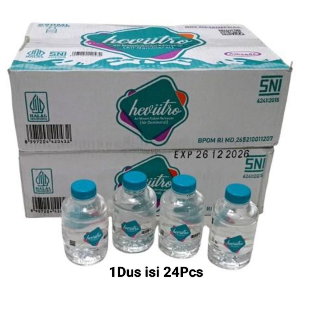 

Heviitro Air Minum Demineral Botol 220ml 1Dus 24Pcs