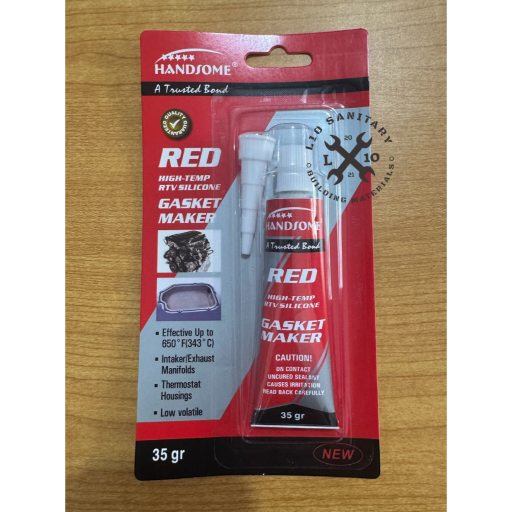 

Lem Red Silicone / Lem Silicone RED Handsome Besar Kecil