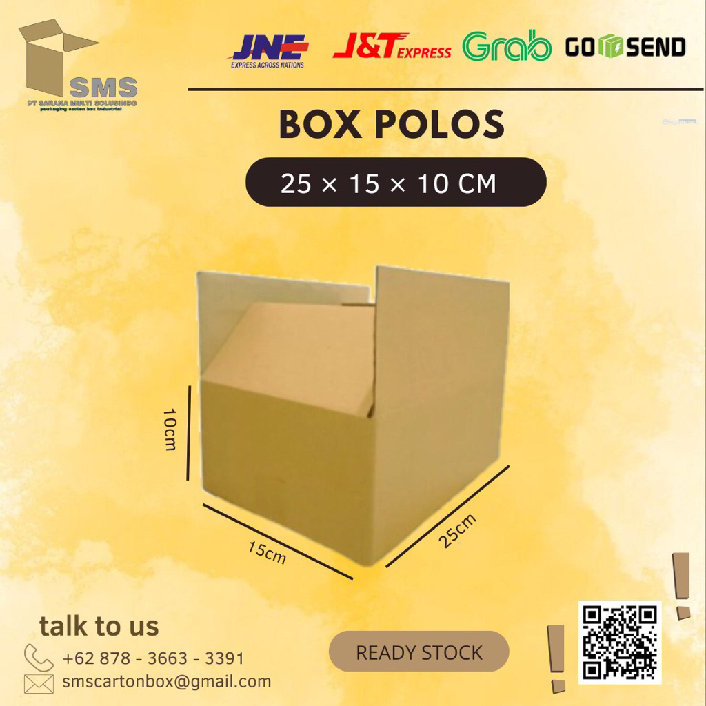 

KARDUS/CARTON BOX UK 25x15x10 CM