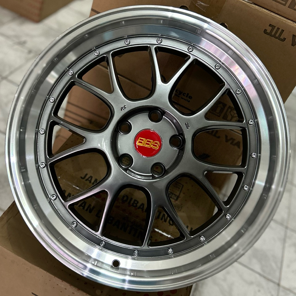 Velg BBS LM Ring 18 Ring 19 Pcd 5x113 5x120 Et 35/22 Warna Hyper Black | Velg R18 | Velg Mobil | Vel