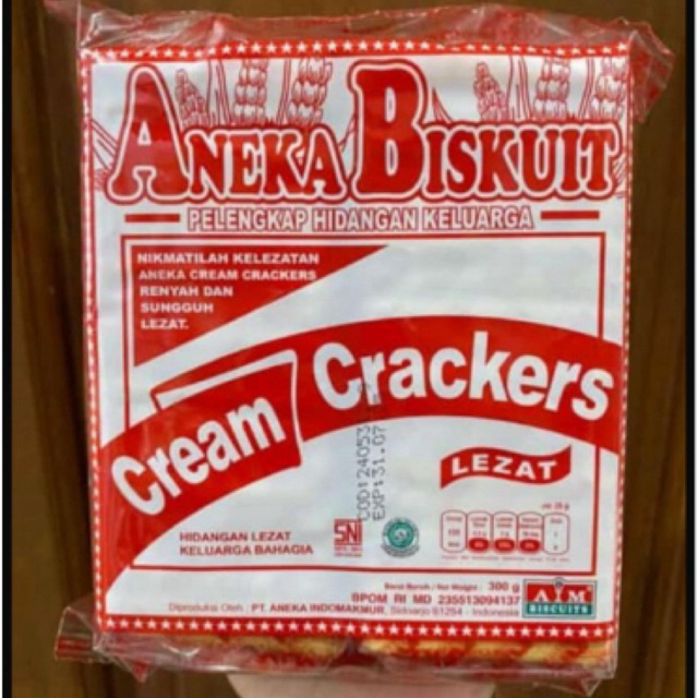 

Cream Crackers Asin AIM Biskuit Murah
