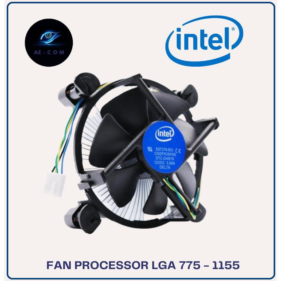 Fan Processor LGA 775 - 1155 Intel Box - CPU Cooler - Cooling fan