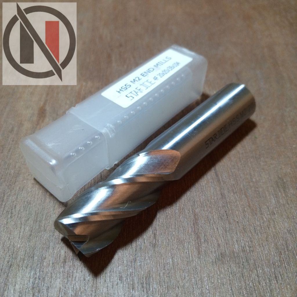 Endmill hss m2 starjoe 20mm Endmill starjoe 20 mm