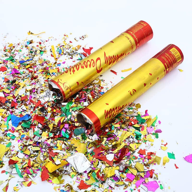 Poper Ultah Confetti Popper VEY - Percon Party Accessory 30 cm