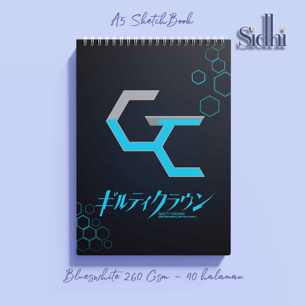 

Sidhi Buku Sketsa Premium A5 Anime Guilty Crown