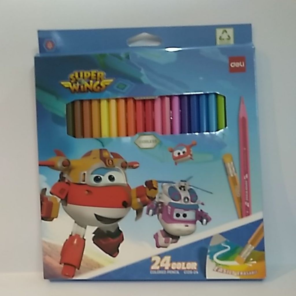 

DELI PENSIL WARNA C126-24 , 24 WARNA