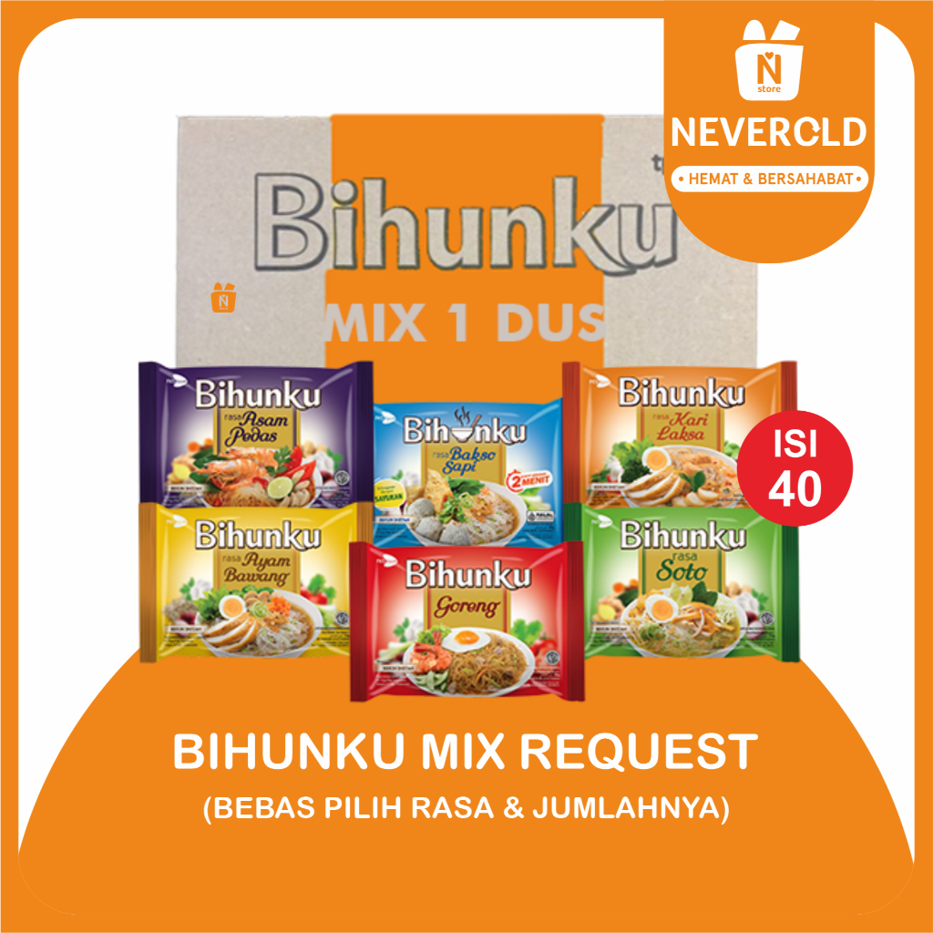 

BIHUNKU 1 DUS ISI 40 BISA CAMPUR