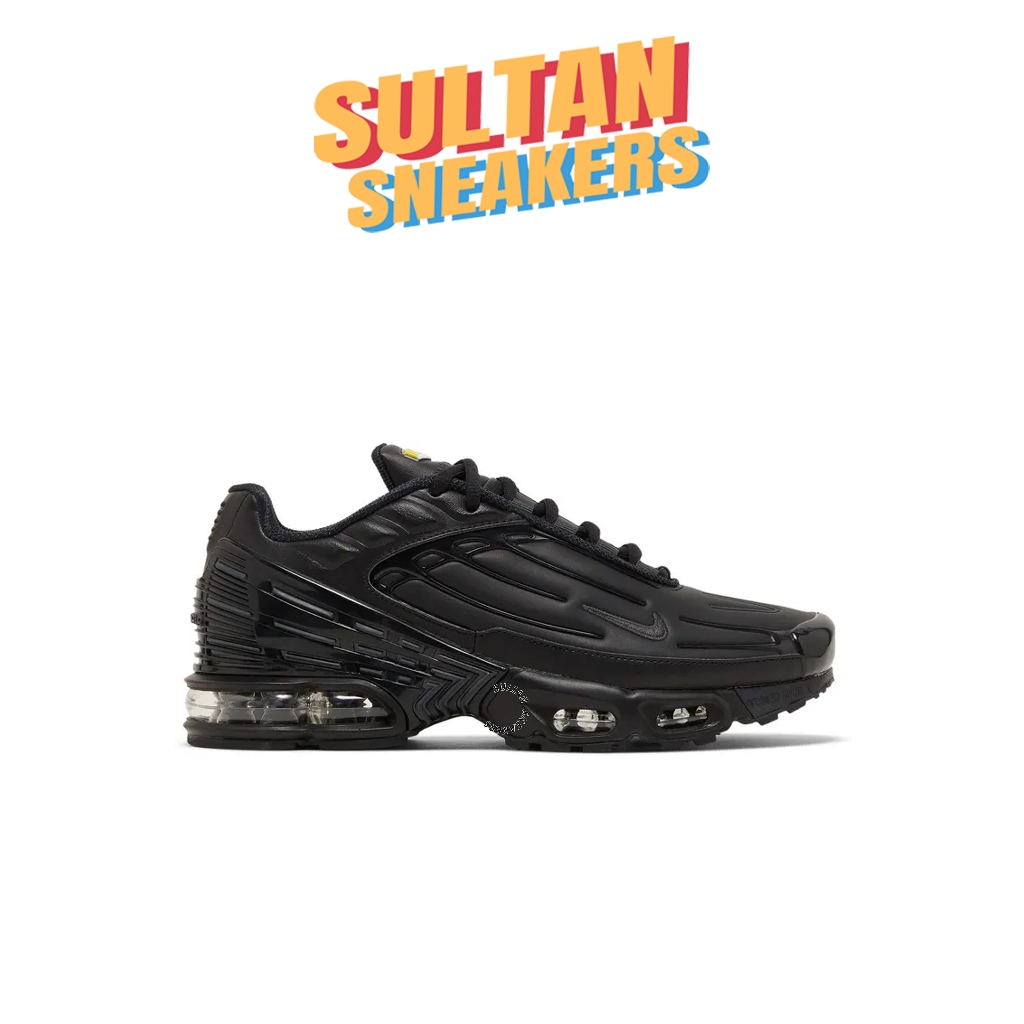 Sepatu Sneakers  Airmax Plus TN 3 Black -Sultan