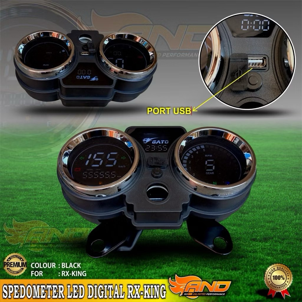 SPEEDOMETER ASSY RX KING NEW DIGITAL LED SPIDOMETER ASSY RX KING LED