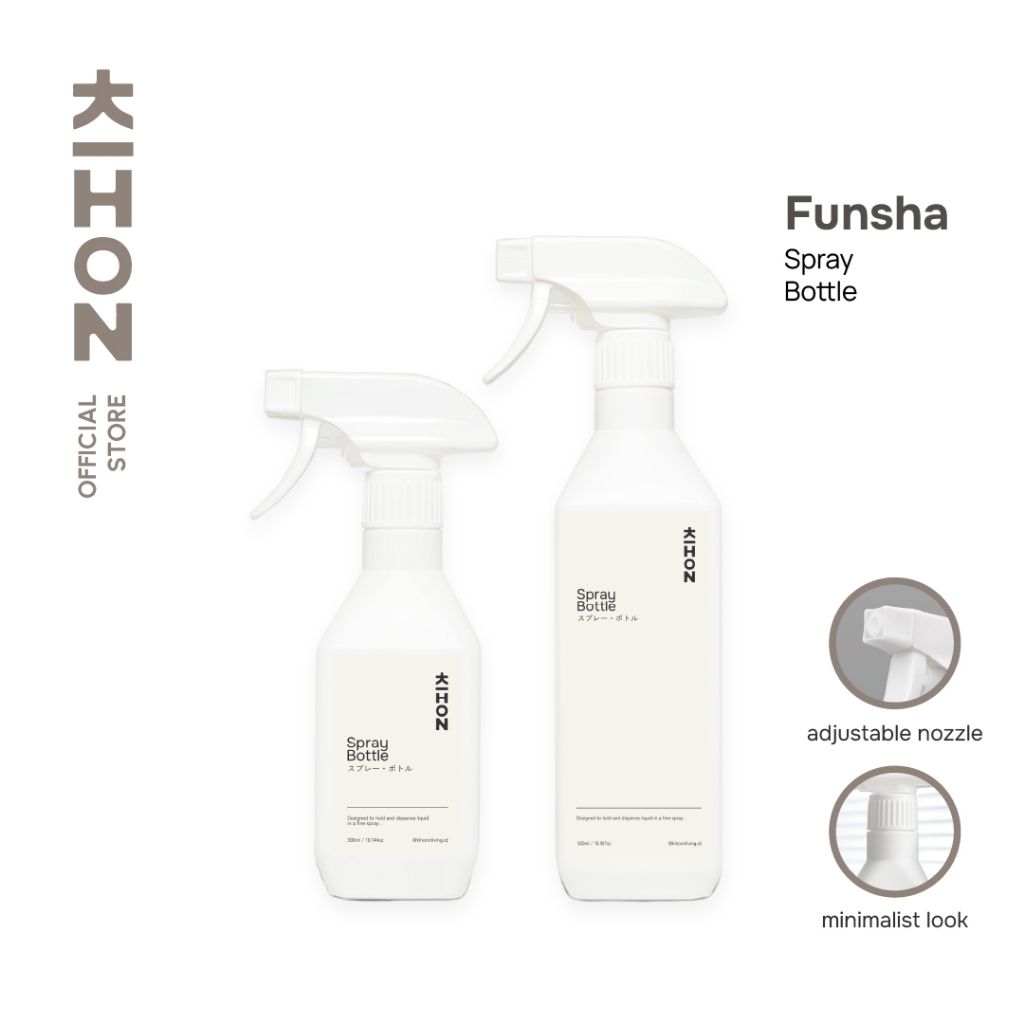KIHON FUNSHA Spray Bottle Botol Semprot Spray Mist Pembersih Multifungsi