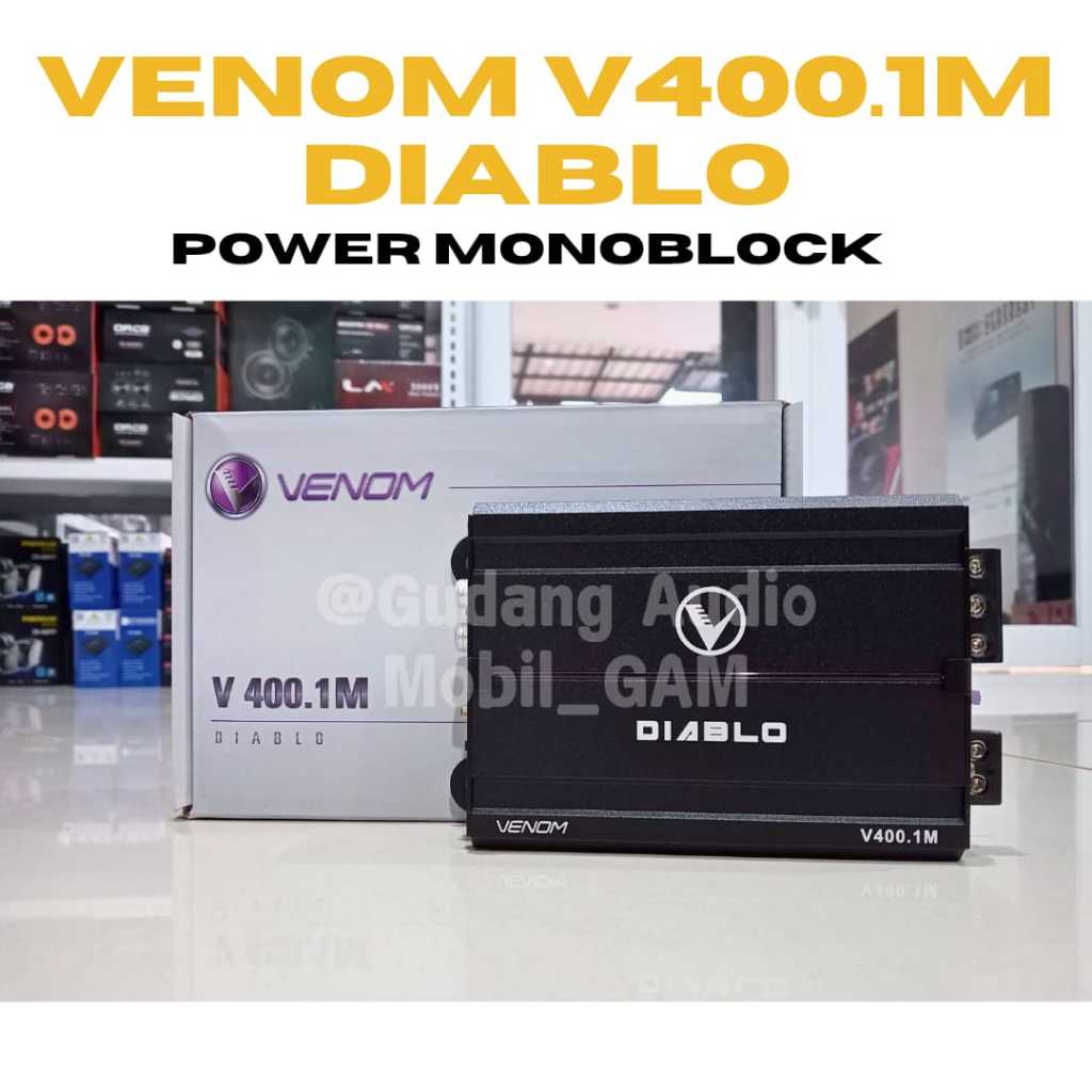 VENOM POWER MONOBLOK V400.1M VENOM DIABLO