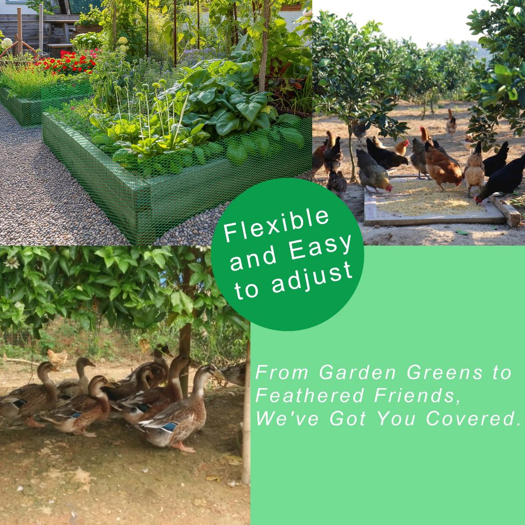 Lintang Gardening Jaring Plastik Tinggi Tanaman Pot Alas Lubang Bawah Pot Bunga Jaring Kawat Plastik