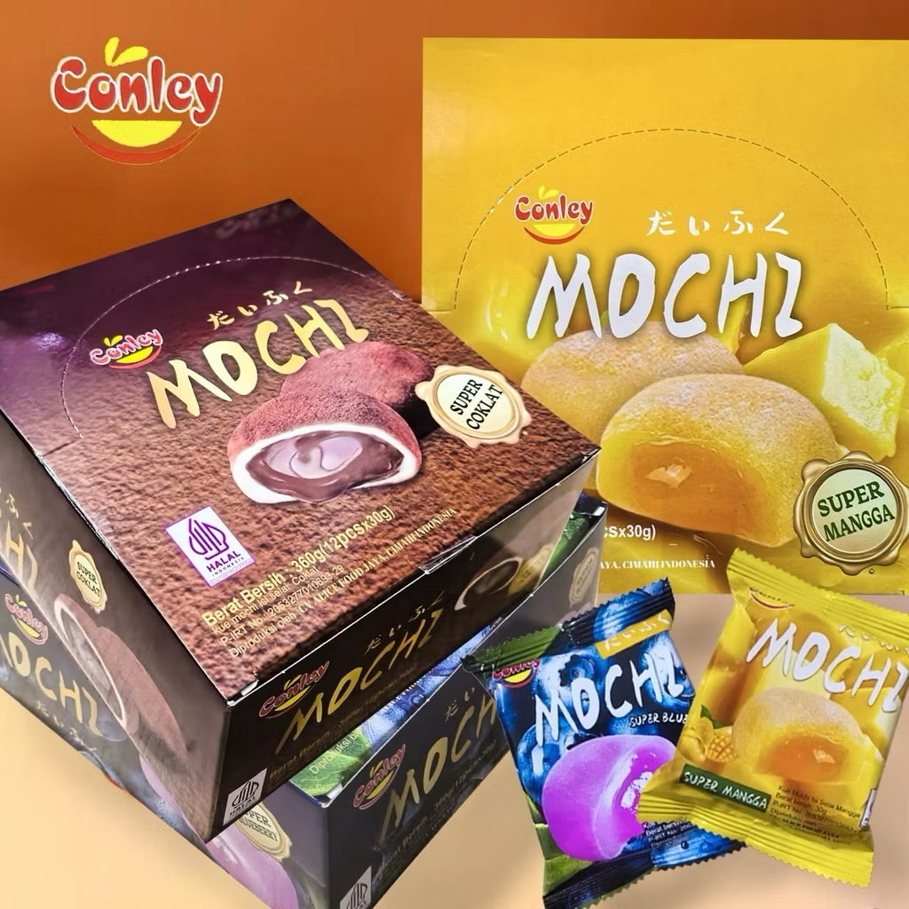 

MOCHI CONLEY berbagai rasa 1box isi 12pcs