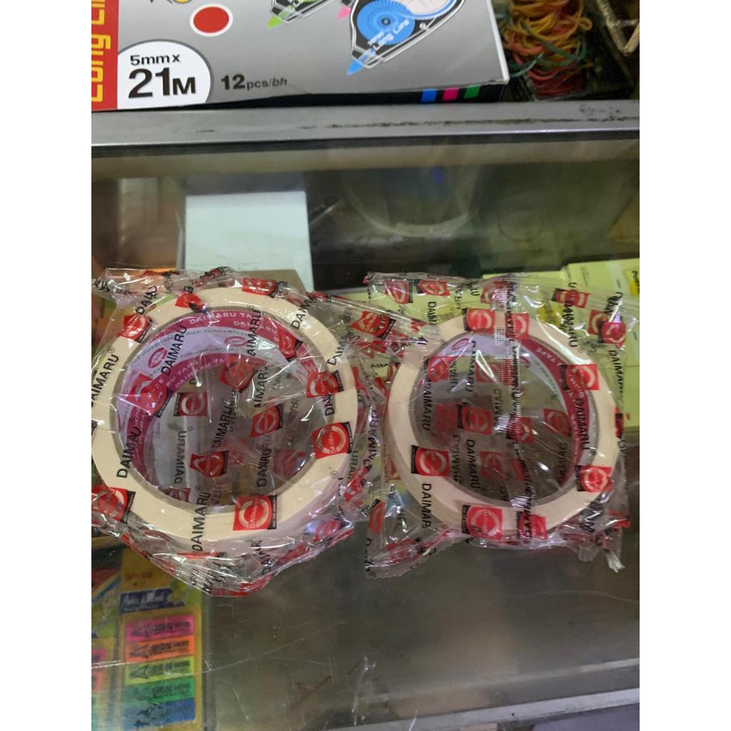 

Lakban Kertas Daimaru 2 inch dan 1 inch