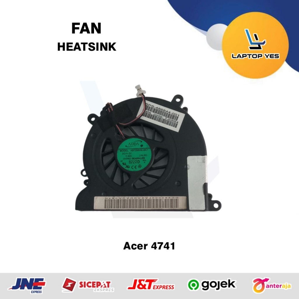 Fan Kipas Heatsink Laptop Acer 4741 Original