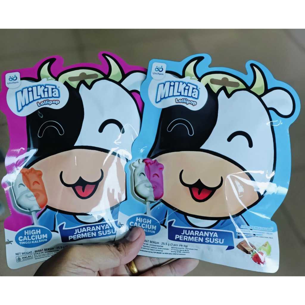 

Milkita Lollipop 25.5gr