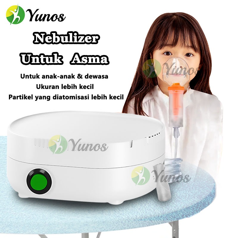 Nebulizer Kompresor untuk Anak Inhaler Asma Batuk Pilek - Yunos