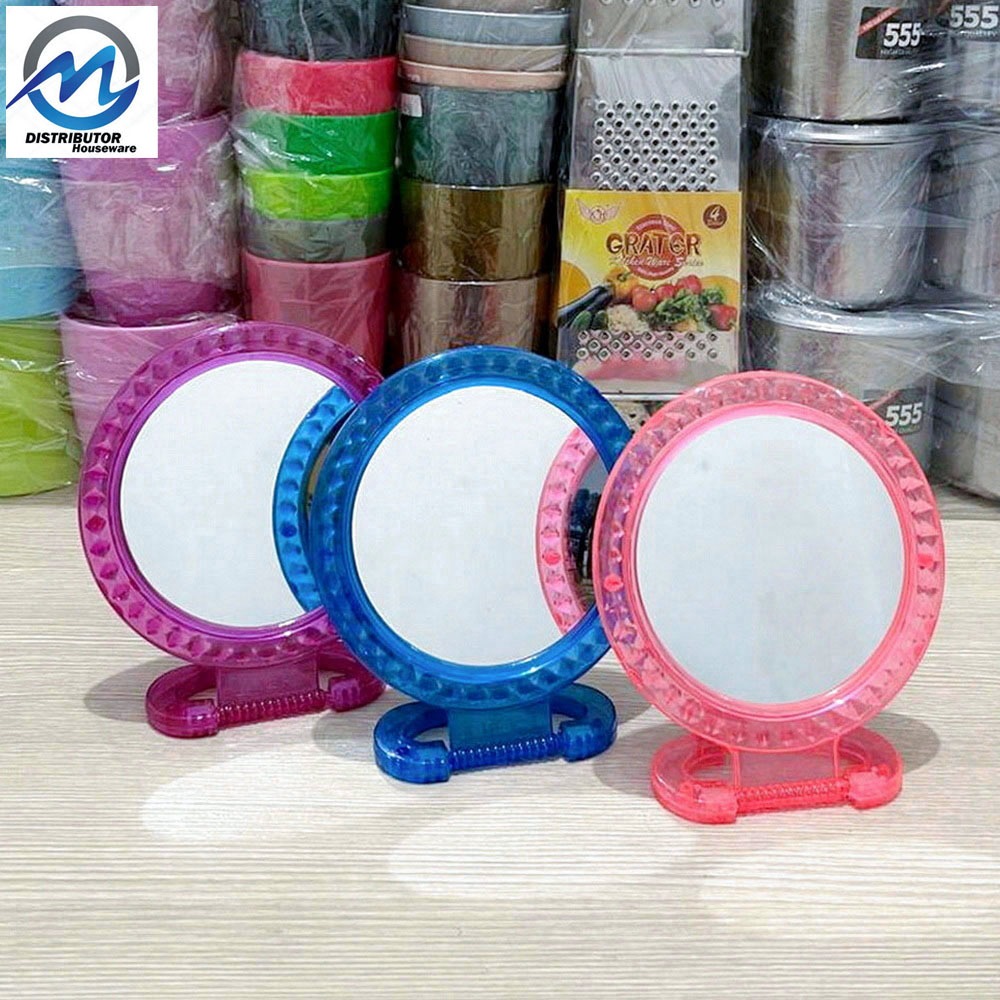 Cermin Rias Duduk Bulat / Cermin Make Up Meja Rias Bulat A.3