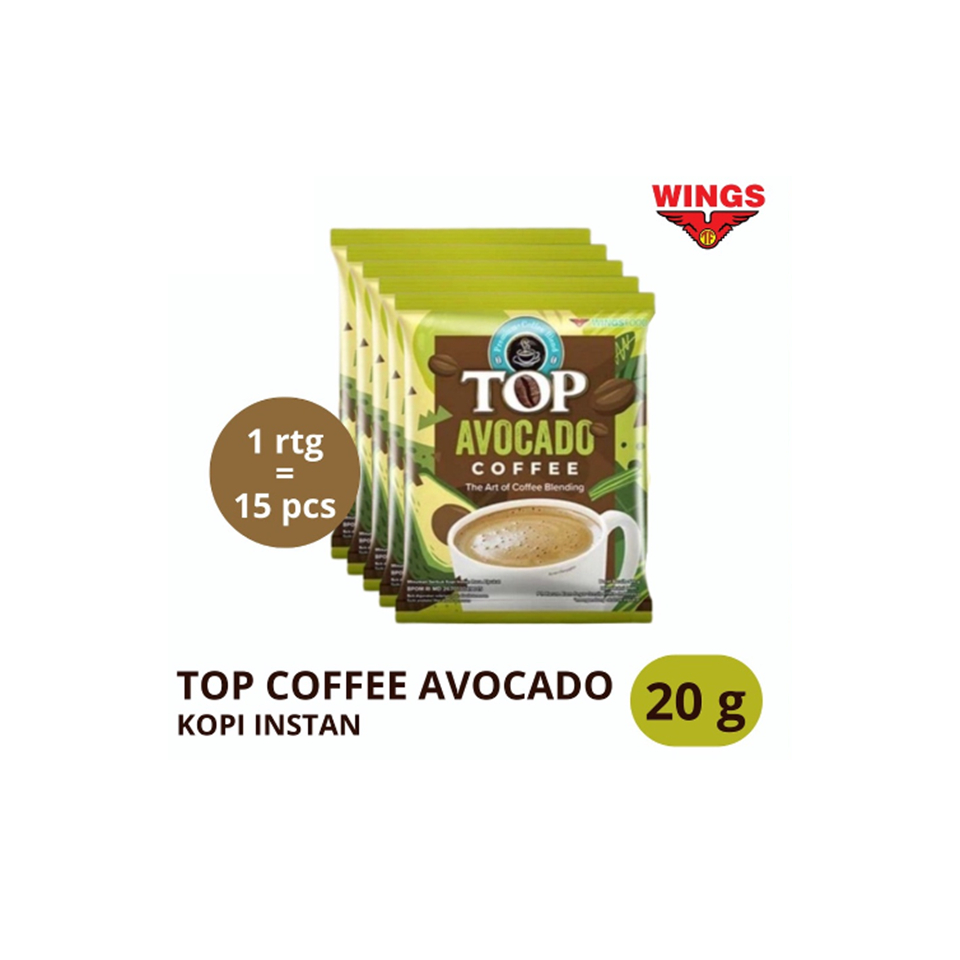 

TOP Coffee Avocado Renteng isi 15's
