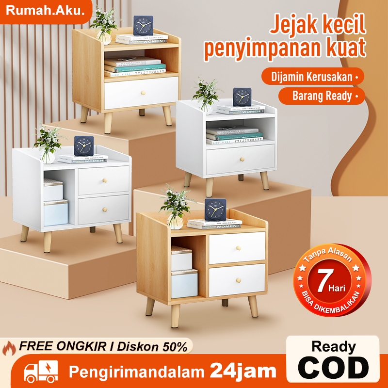 Meja Nakas Kamar Tidur Meja Kecil Aesthetic Lemari Nakas Kecil Meja Samping Tempat Tidur Meja Kamar 