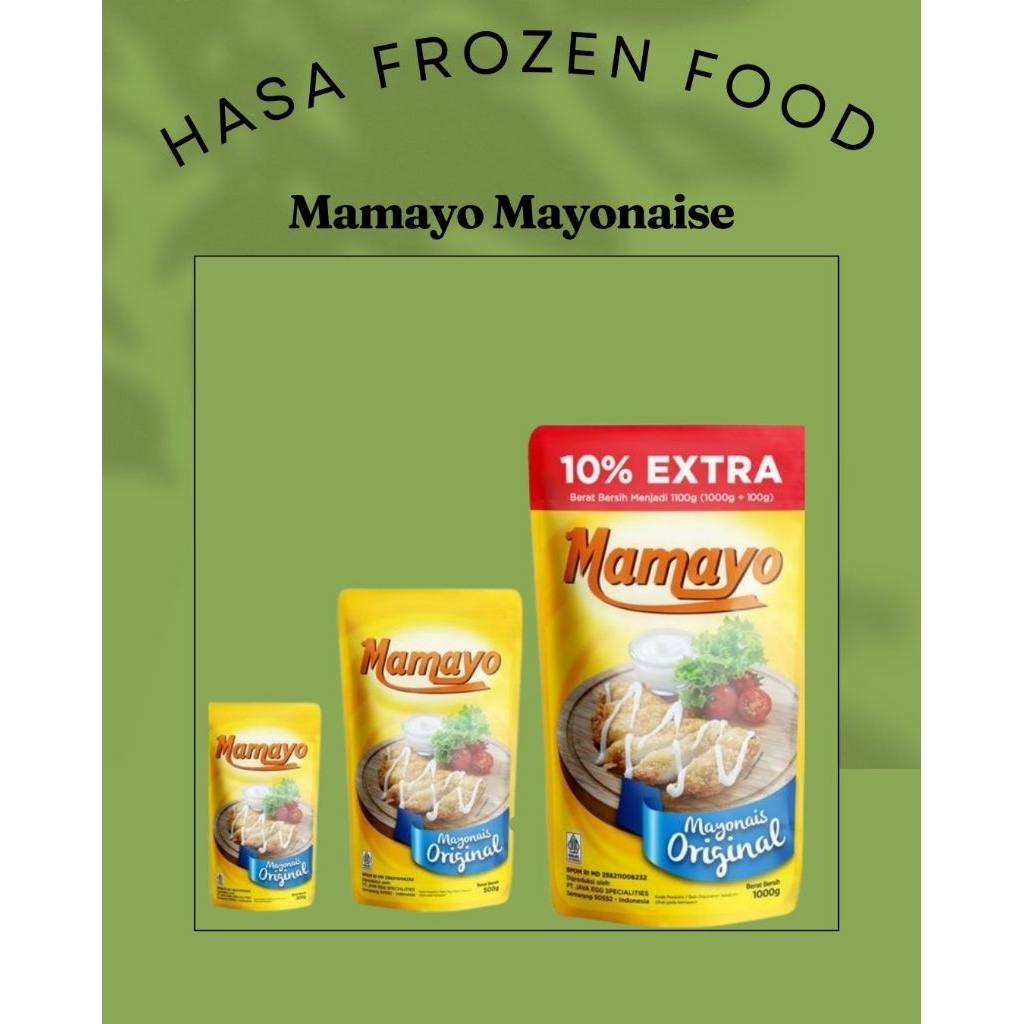 

Mamayo Mayonaise 100gr 500gr 1Kg