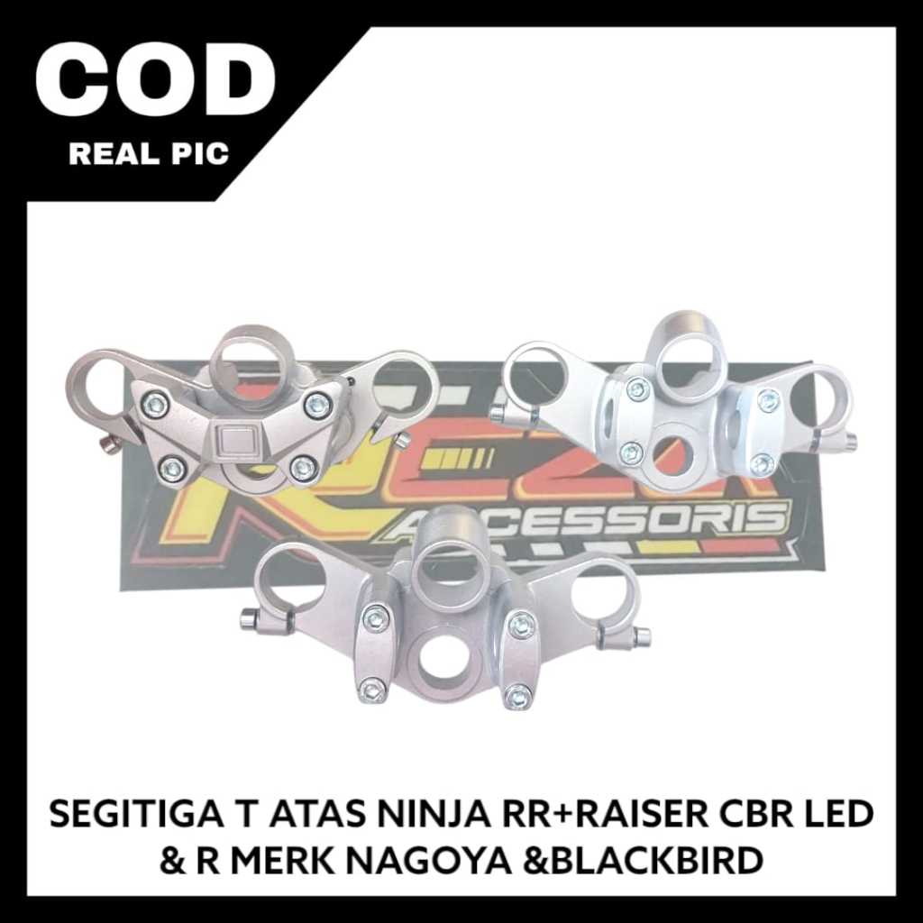 SEGITIGA T ATAS NINJA RR+RAISER CBR LED RR/R MERK NAGOYA & BALCKBIRD Motorcycle