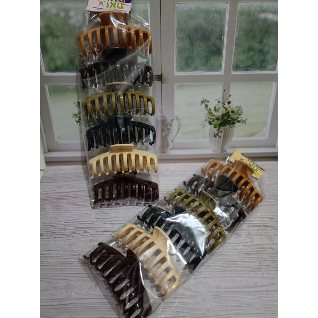 Jepit rambut Bangkok (isi 6 pcs) jepit rambut roll