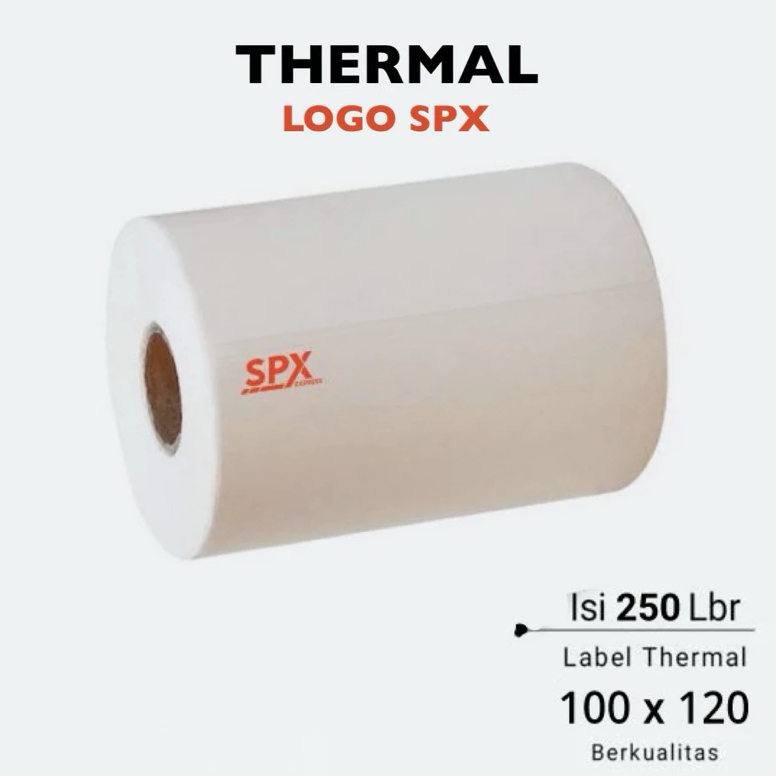 

Murah Label Stiker Thermal SPX 100 x 120 mm x 250 Lbr Print