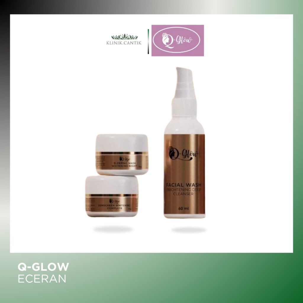 Sunscreen qglow/ day cream qglow acne/ day cream qglow brightening/ sunscreen qglow acne/ sunscreen 