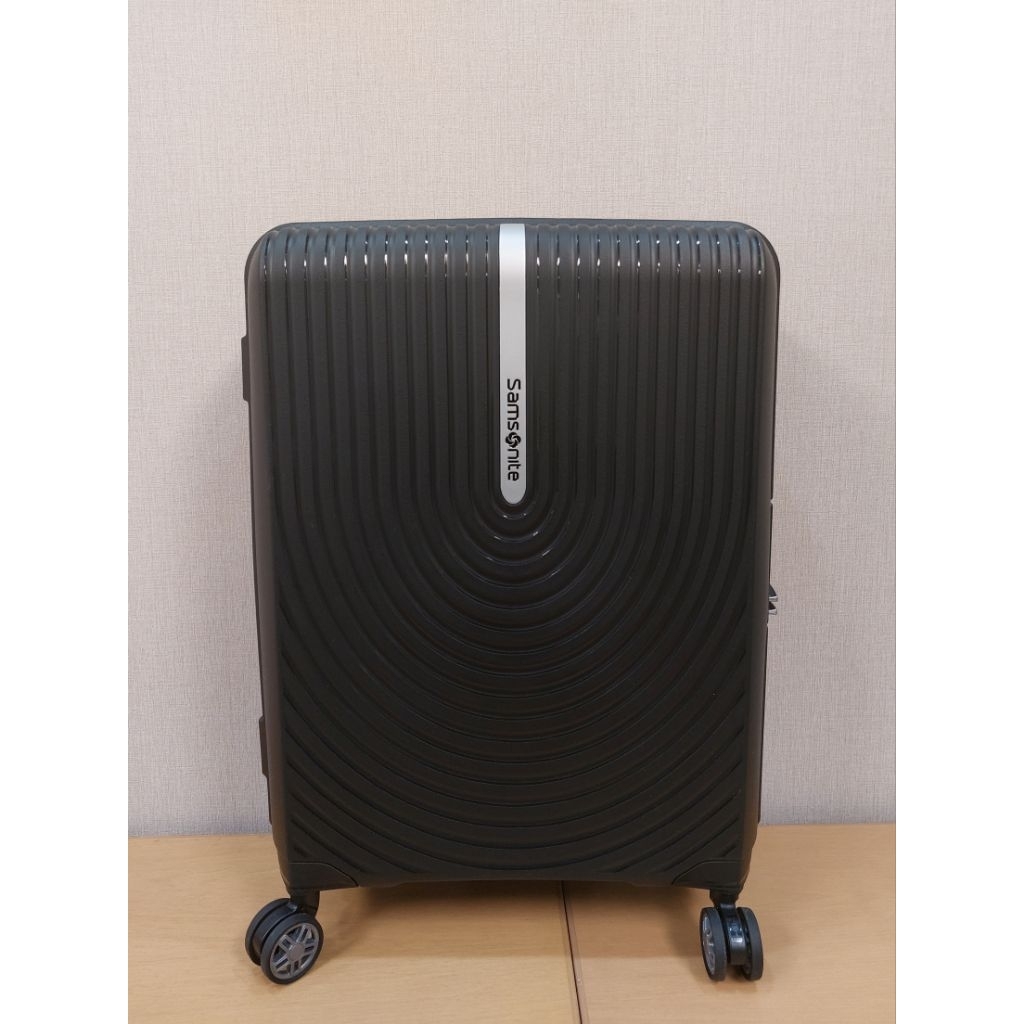 Koper Samsonite HI FI Spinner 55/20 Exp Black (Hitam) Cabin/Kabin