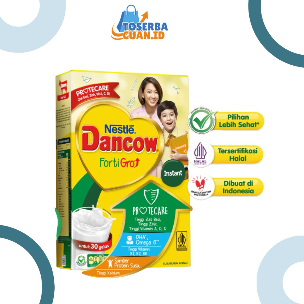 

Dancow Fortigro Instant Fullcream Cokelat 980gr Susu Dancow