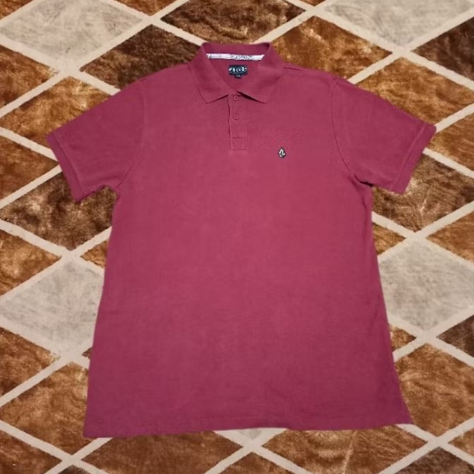 kaos kerah volcom polo t-shirt volcom