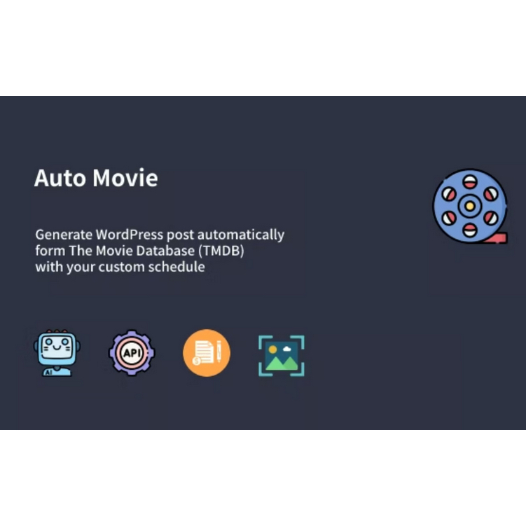 Auto Movie - WP Automatic Movie Posts Generator - Automatic Post | Movie | Wordpress | Plugin