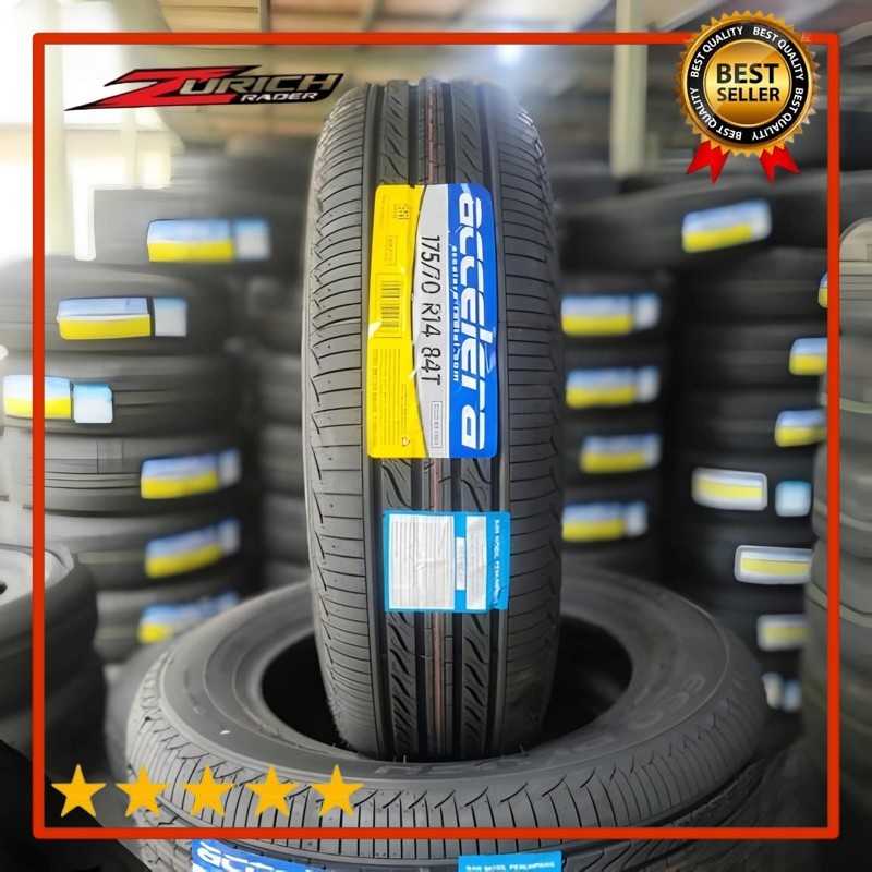 Ban Mobil 175 70 R14 Merek Accelera Eco Plush 175/70 R14 Tubles