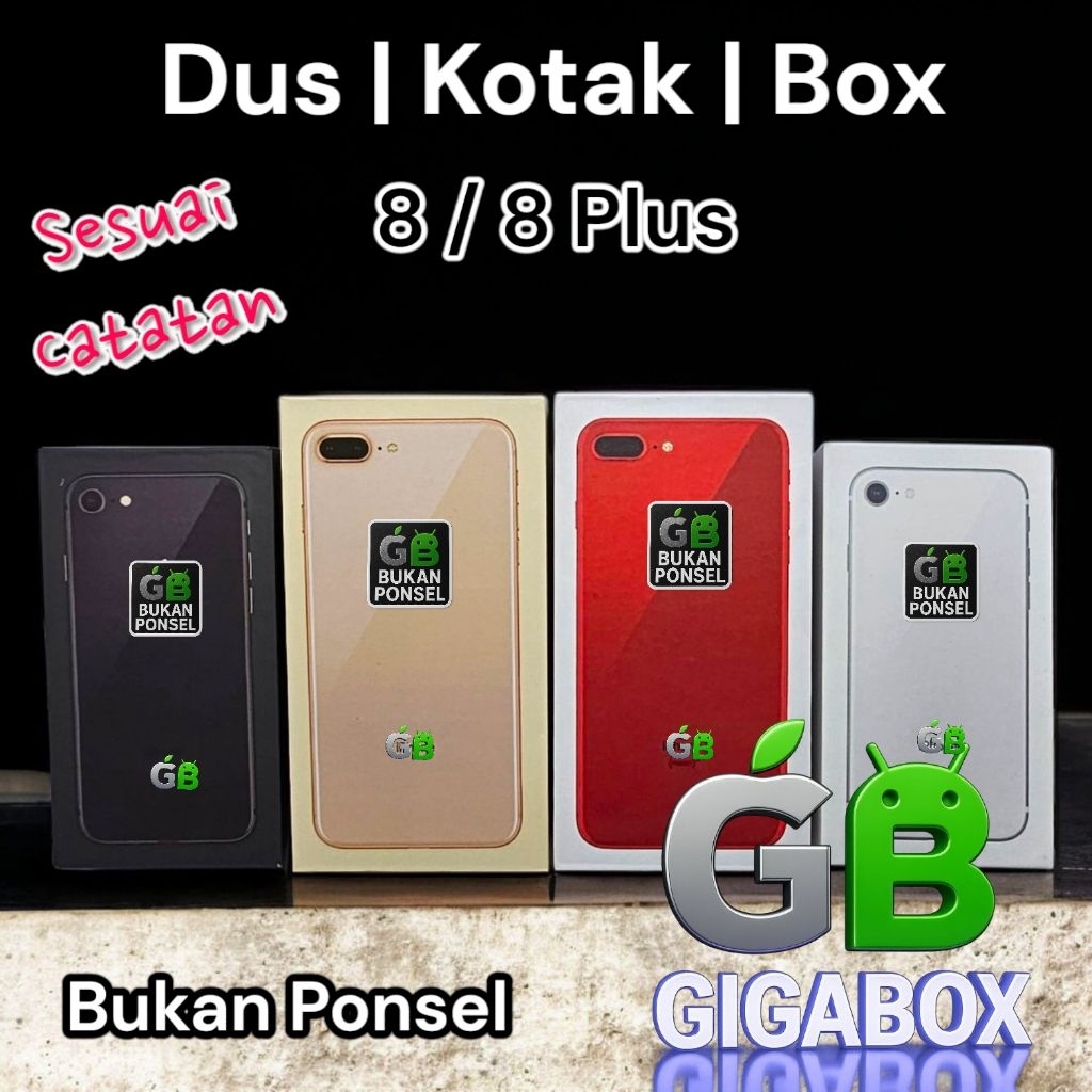

(Sesuai Catatan) Dus | Kardus | Box 8 / 8 Plus – Kemasan Premium dan Lengkap