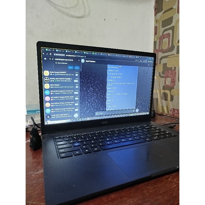Laptop Redmibook 15 Ram 8gb SSD 256gb