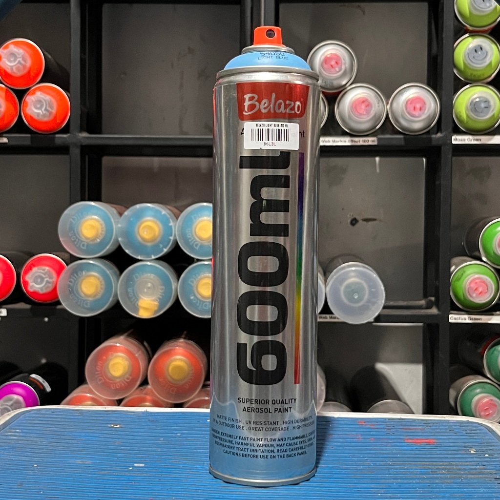 

Light Blue - Belazo 600 ml - Spray Paint