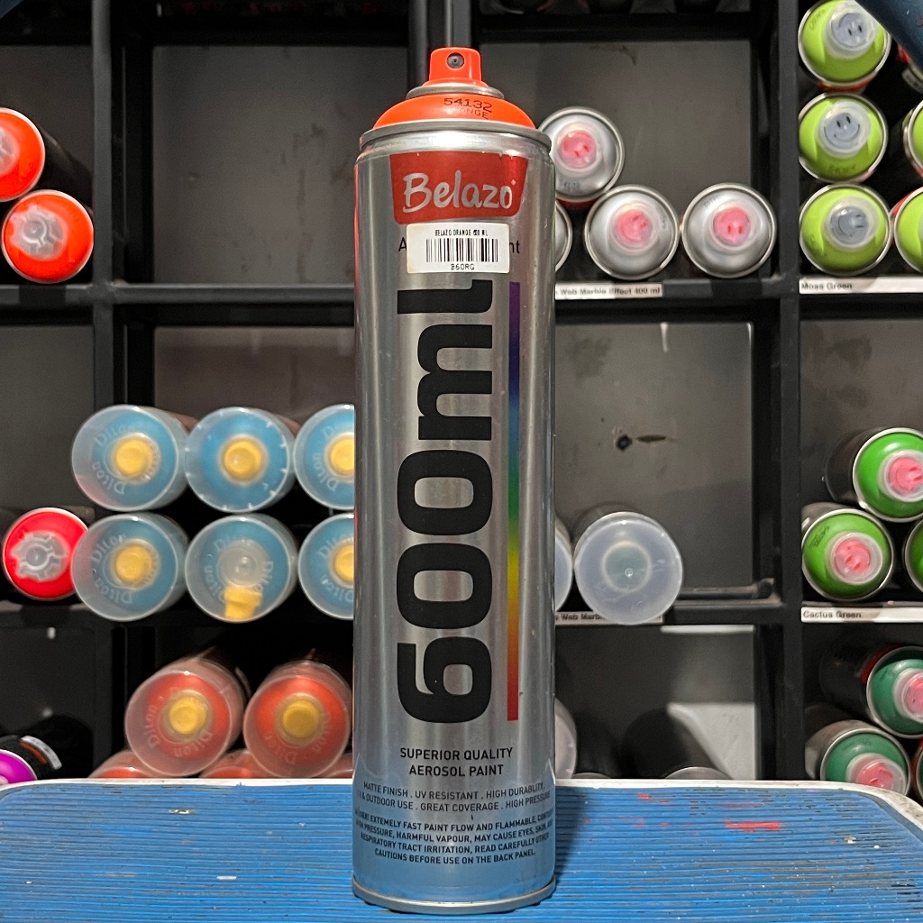 

Orange - Belazo 600 ml - Spray Paint