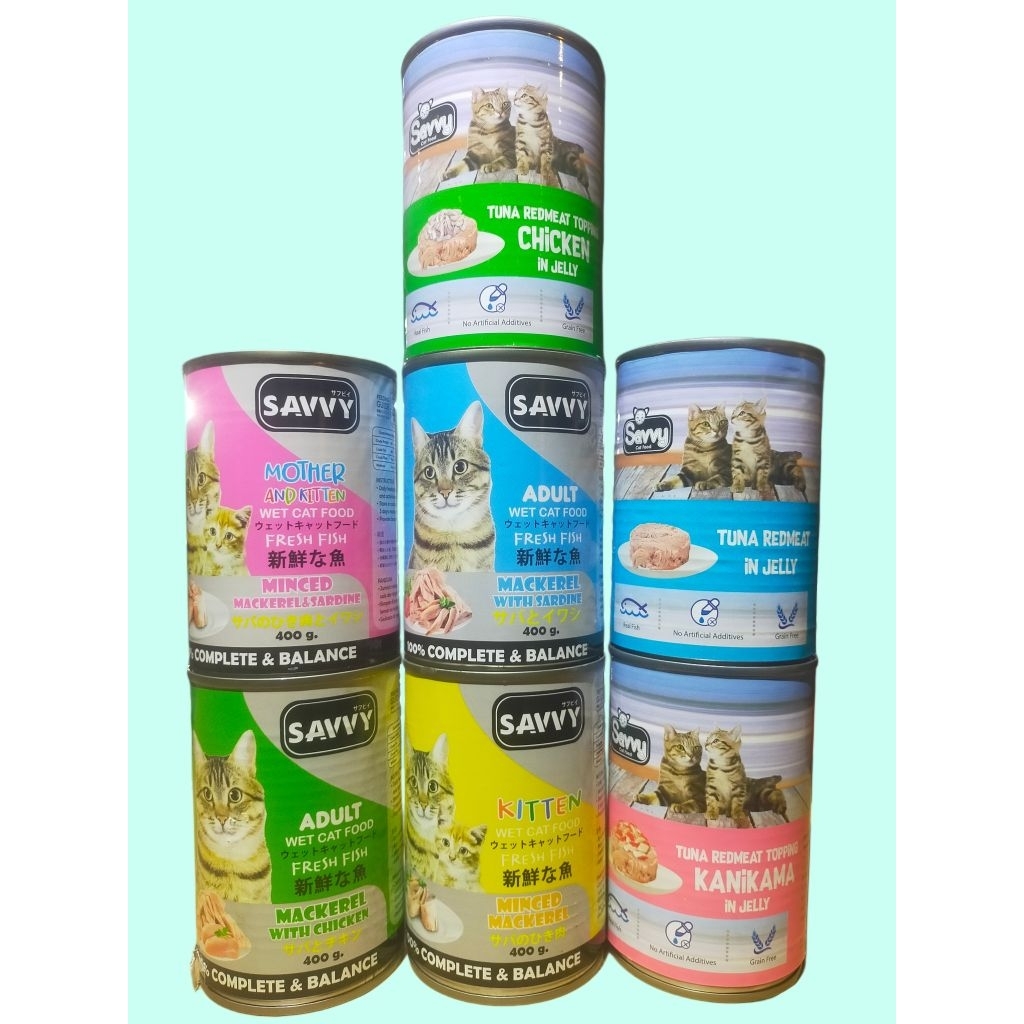 Savvy cat food 400 gr