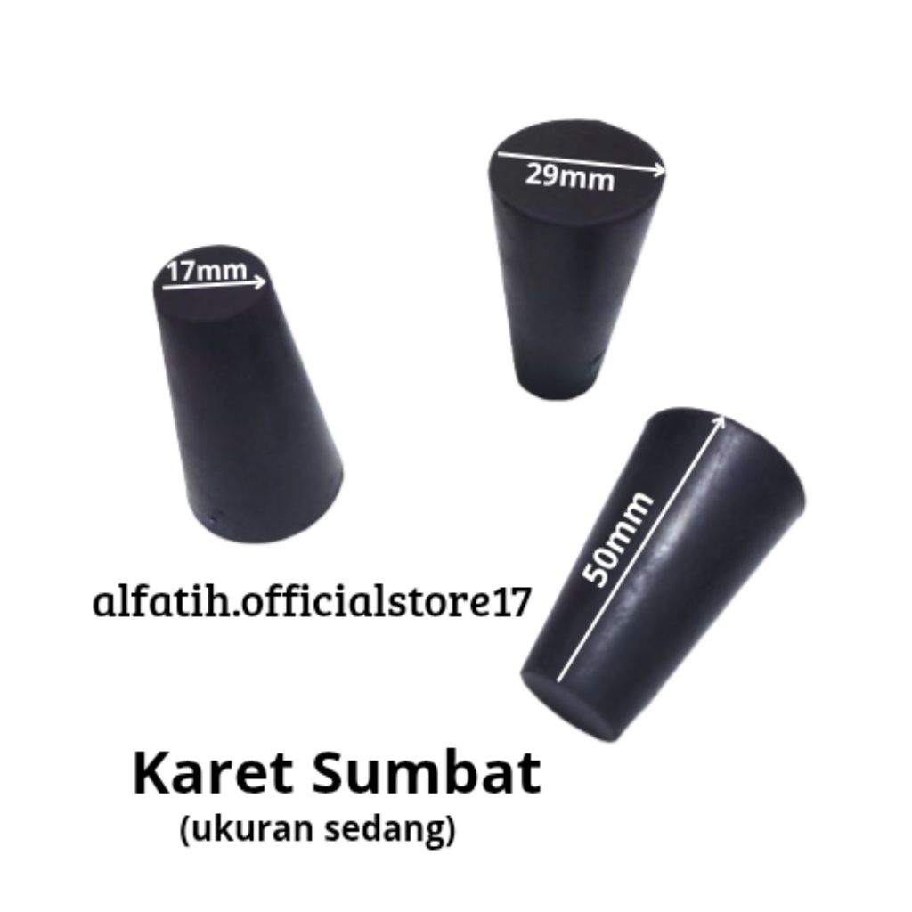 Karet Sumbat Ukuran Sedang/ Karet Bak Mandi