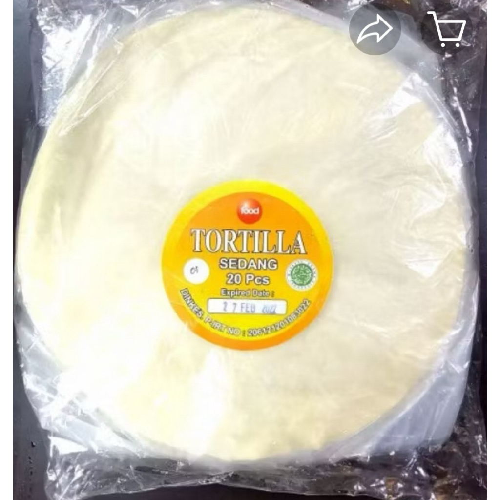 

Tortila (kulit kebab) varian ,sedang,besar,kecil