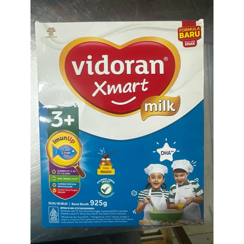 

Vidoran xmart 3 plus 925gr rasa madu